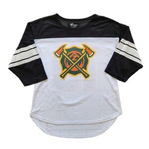 RARE AAF Arizona Hotshots Football Jersey Women's M Mesh G-III 4Her Carl Banks